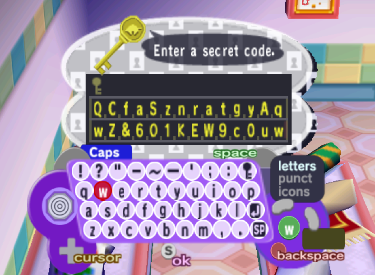 Painting Passwords for Animal Crossing